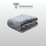 گلبافت گل برجسته یکنفره طوسی سیر – کد 35080