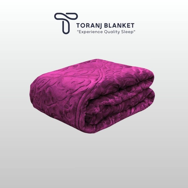 گلبافت گل برجسته یکنفره بنفش شرابی – کد 35091