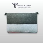 تشک مهمان دوبل - پارچه فلامنت سفید