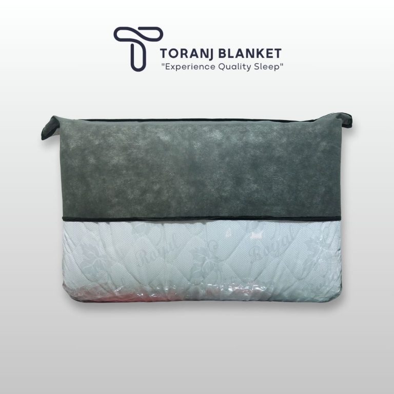 تشک مهمان دوبل - پارچه فلامنت سفید