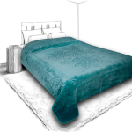 گلبافت گل برجسته دونفره الوان – کد 60078