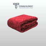 گلبافت گل برجسته یکنفره قرمز – کد 35086