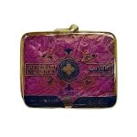 گلبافت دونفره بنفش شرابی