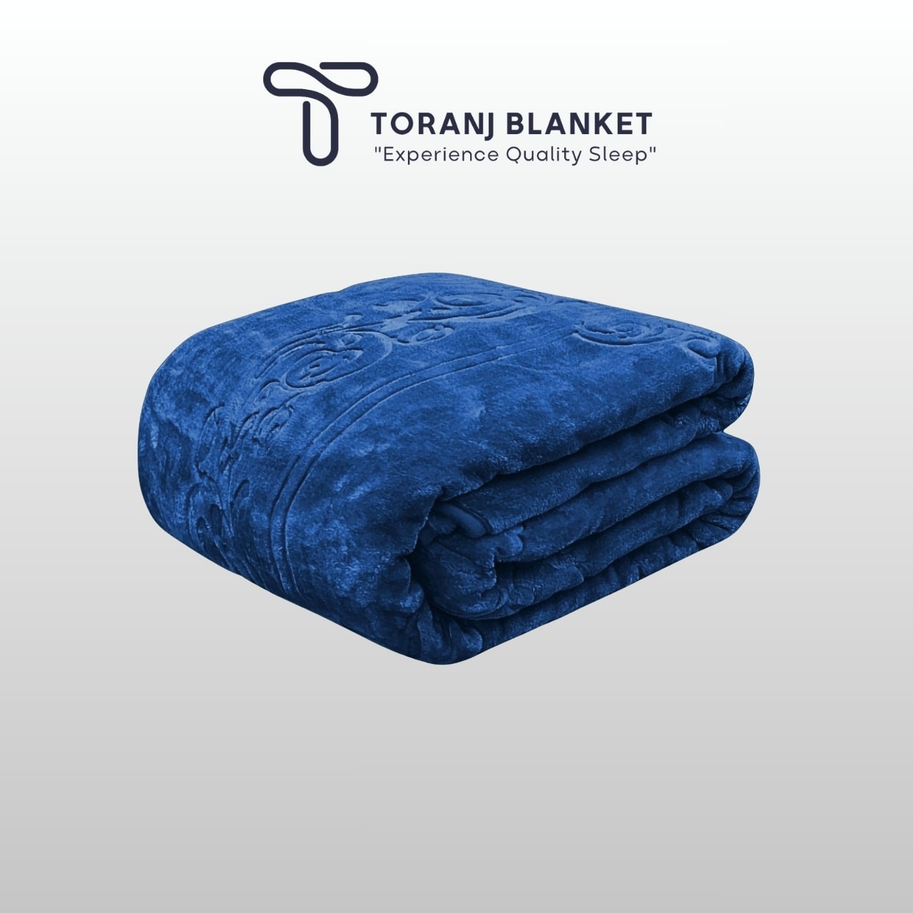 گلبافت گل برجسته دونفره سرمه ای – کد 60035 گلبافت گل برجسته دونفره سرمه ای – کد 60035