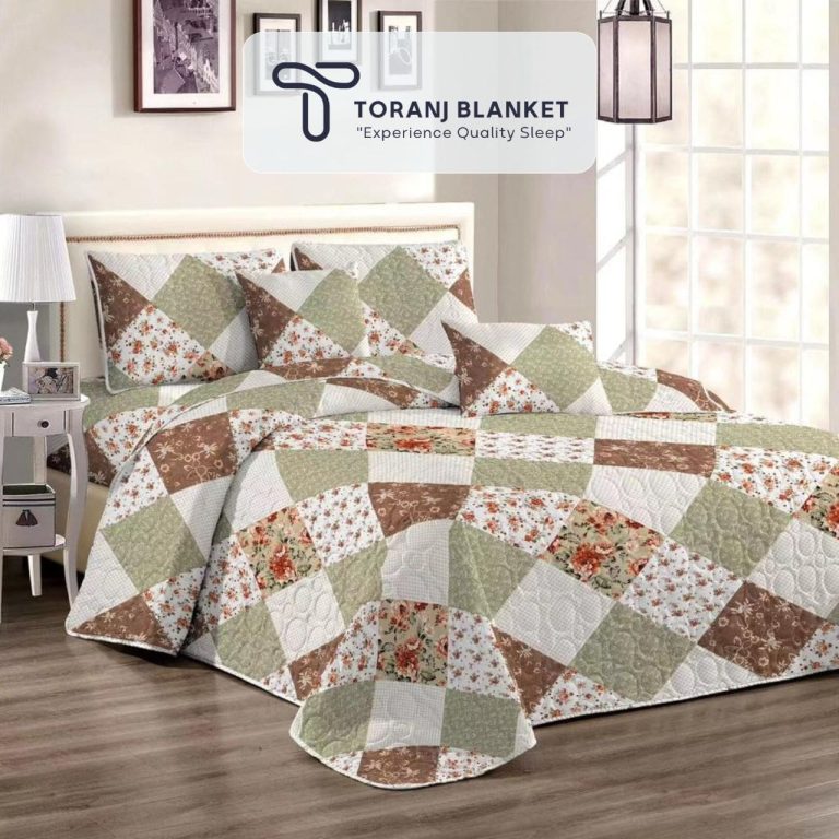 روتختی دونفره پنبه دوزی چهل تکه - کد 150