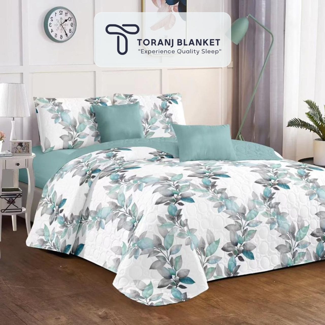 روتختی دونفره پنبه دوزی گلدار - کد 150 روتختی دونفره پنبه دوزی گلدار - کد 150