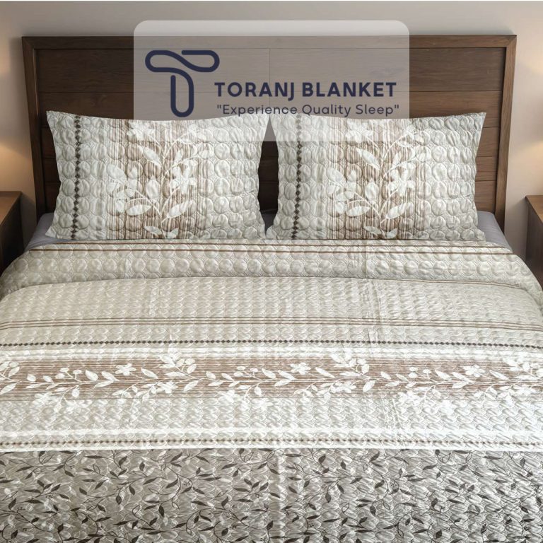 روتختی دونفره مادام کوکو مخمل طرحدار - کد 04