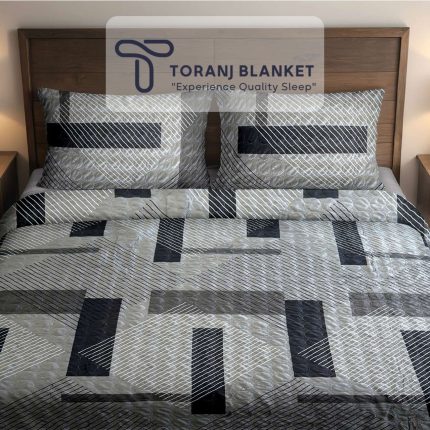 روتختی دونفره مادام کوکو مخمل طرحدار - کد 01