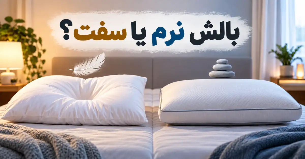 بالش نرم یا سفت